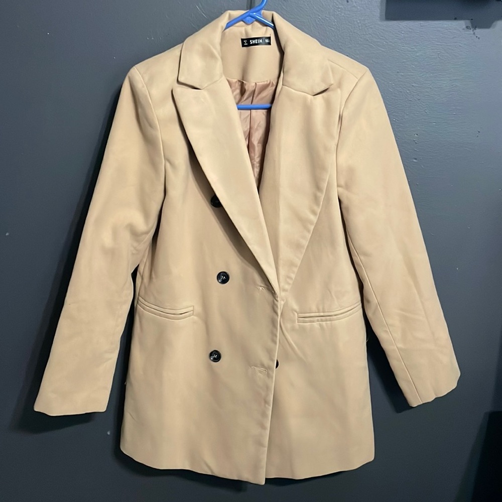 SHEIN pea coat